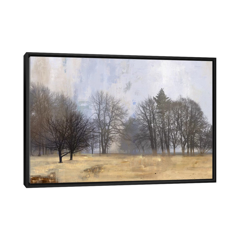 «Halo», reproduction sur toile, H 18 po x l 26 po x P 1,5 po, Pas de tapis, Toile avec cadre noir