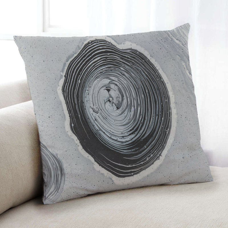 Coussin 7 textures abstraites, Microsuède