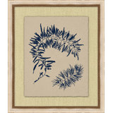 Small Navy Sea Fan 2 Print