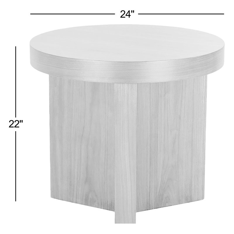 Ceri Solid Wood End Table