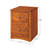 Solid Wood Writer's L-Shape Desk With 2-Drawer File Cabinet And 2-Drawer Rolling File Cabinet-694548633