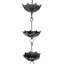 Tequesta Weather Resistant Metal Abstract Rain Chain