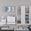 Maybery 3 Piece Bedroom Set (2 Drawer Bedside Chest, 4 Drawer Chest, 3 Door Wardrobe), (5)-1338358047