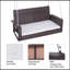 Banc pivotant confortable pour deux personnes-1899243817
