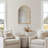 Montra Arched Braided Wood Wall Mirror-125562583