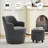 360 Modern Swivel Barrel Chair with Ottoman-1562079342