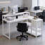 Office Desk,L-Shaped Office Desk,Reversible Computer Desk-707439045