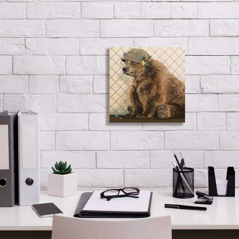 Epic Graffiti 'Bone Fishing'  by Kamdon Kreations Canvas Wall Art, 12" x 12", 12" H x 12" W
