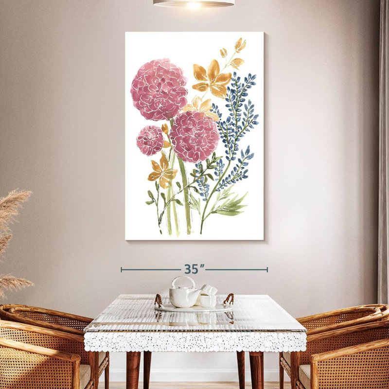 Bouquet de fleurs Harnek Boho IV, H 51 po x l 34 po