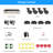 8CH DVR Security Camera System, 4 x 2MP Wired Outdoor Security Cameras, Motion Sensor, Remote View