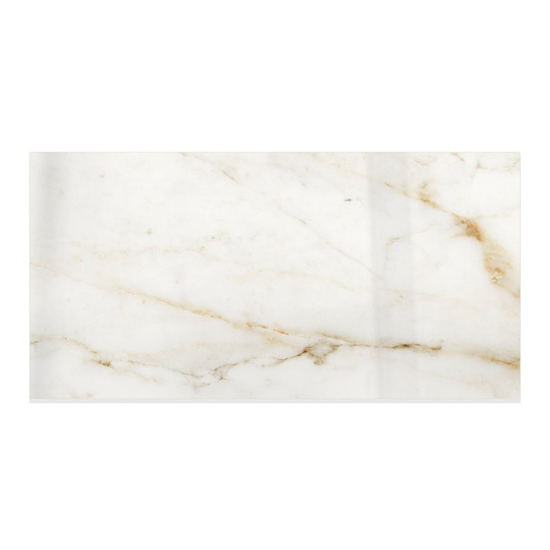Barny Glossy 12x24 Porcelain Floor & Wall Tile (15.5 Sq. Ft./Case), Glossy White