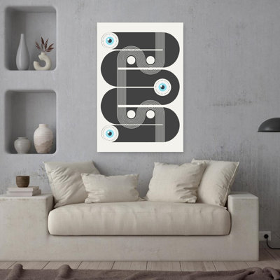 Art contemporain contemporain abstrait minimaliste