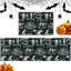 Ensemble de 2 tapis de cuisine Halloween antidérapants lavables pour tapis de fête Halloween