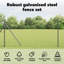 Euro Fence With 7 Posts Galvanised Steel-1314009037-1314009029