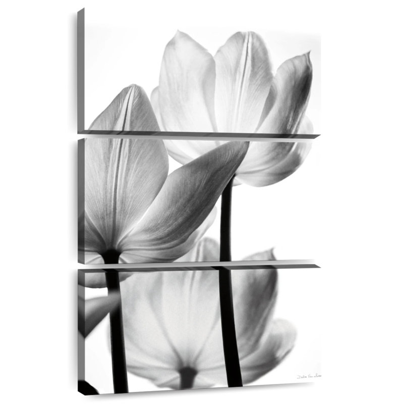 Harnek Translucent Tulips I, 50" H x 32" W