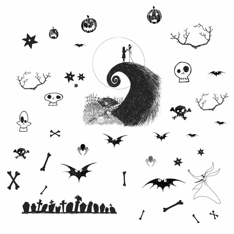 Fantasy & Sci-Fi Non-Wall Damaging Wall Decal