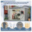 Remise de rangement extérieure en métal 10 pi. X 8 pi. Gris