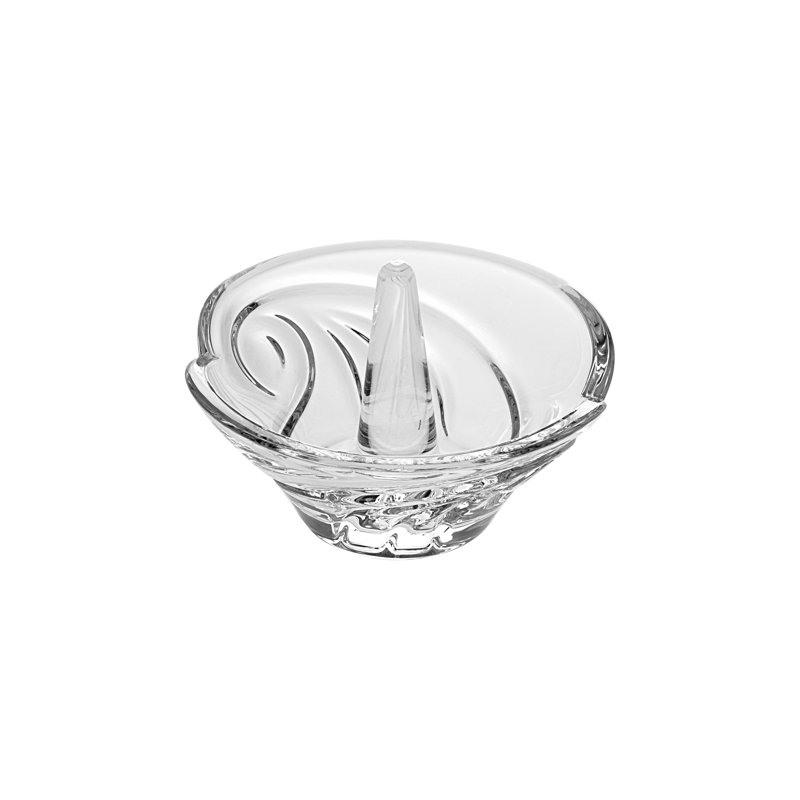 Porte-anneau classique en cristal taillé européen