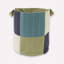 Checkered Fabric Storage Bin-529591560-529591567