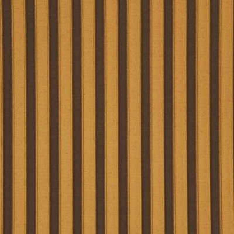 Pleated Striped Silk Fabric, Chocolate/Bronze
