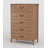 5 Dresser for Bedroom, 45.2" Tall Dresser, Vertical Drawer with Storage Freestanding, Wooden Closet Storage Chest for Bedroom-1400273693