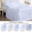 Sinclair French Country Chic Ruffle Skirt Bedspread Set-73895831-73895827