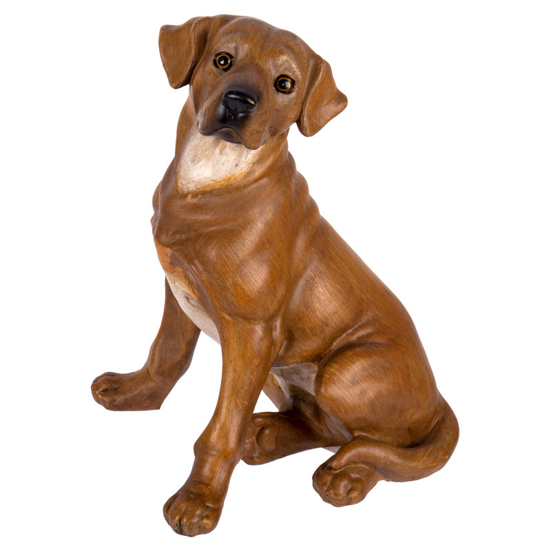 Figurine chien en labrador assis Judd