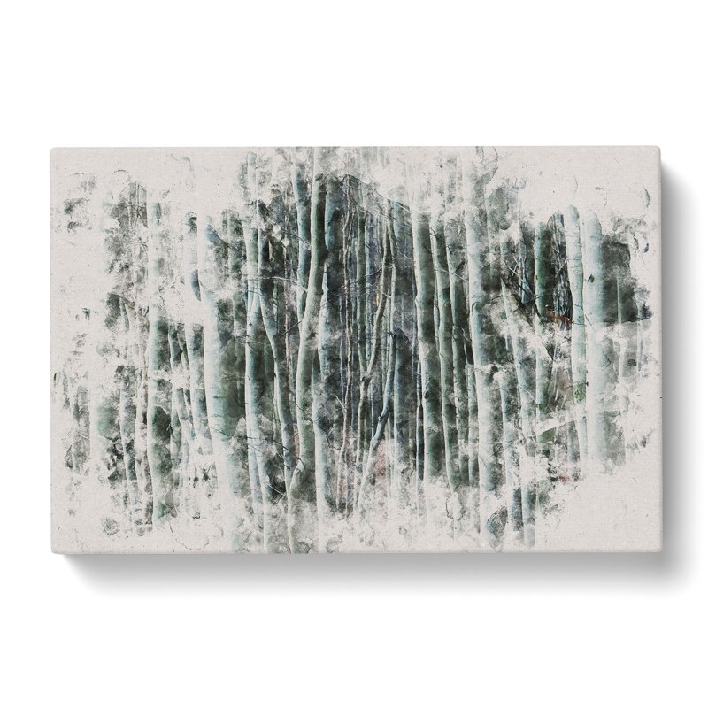 Forest Woodland - Wrapped Canvas Print, 50cm H x 76cm W x 3cm D
