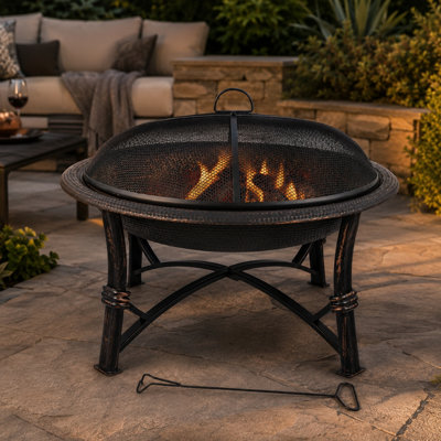 29.5'' Round Fire Pit Stand