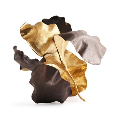Black Iris Object Sculpture