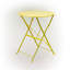 Ensemble bistro 3 pièces avec table pliante et 2 chaises, multicolore-1399073889