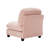 Armless Sofa-Pink