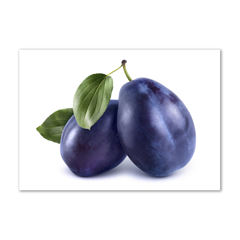 Plums - Wrapped Canvas Print