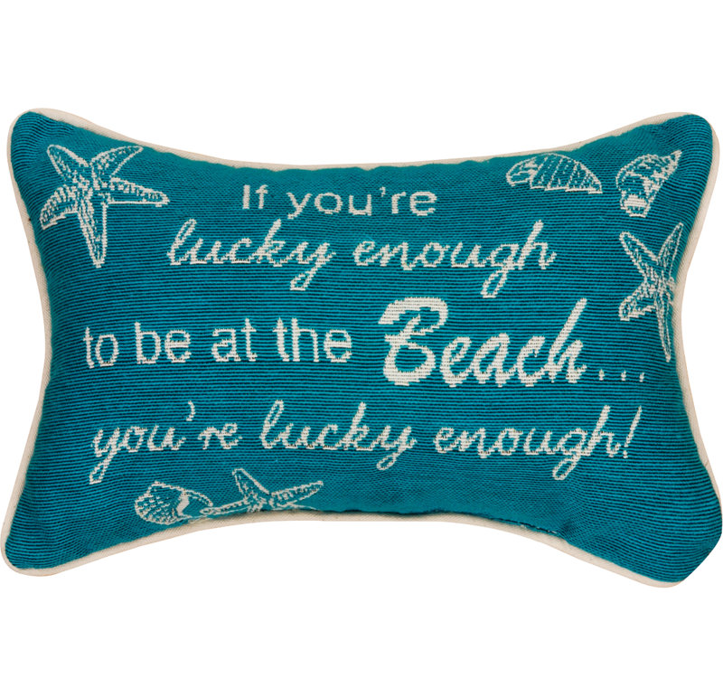 Coussin décoratif manuel 12,5 po x 8 po