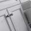 Base de meuble-lavabo simple 36 po seulement en blanc
