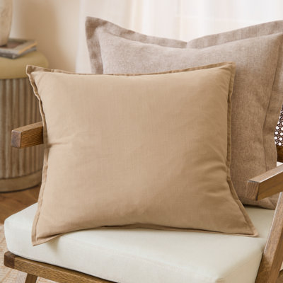 Slub Cotton Square Throw