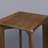 100% American Hardwood Square Stackable Stool 2-Pc Set