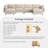 Solena  161.4" W 6-Piece Upholstered Modular Sectional  Sofa With Solid Wood Base-2101836982