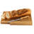 Large Bamboo Bread Board With Large Bread Knife And Crumb Catcher, Bread Slicer, Bread Slicer For Homemade Bread