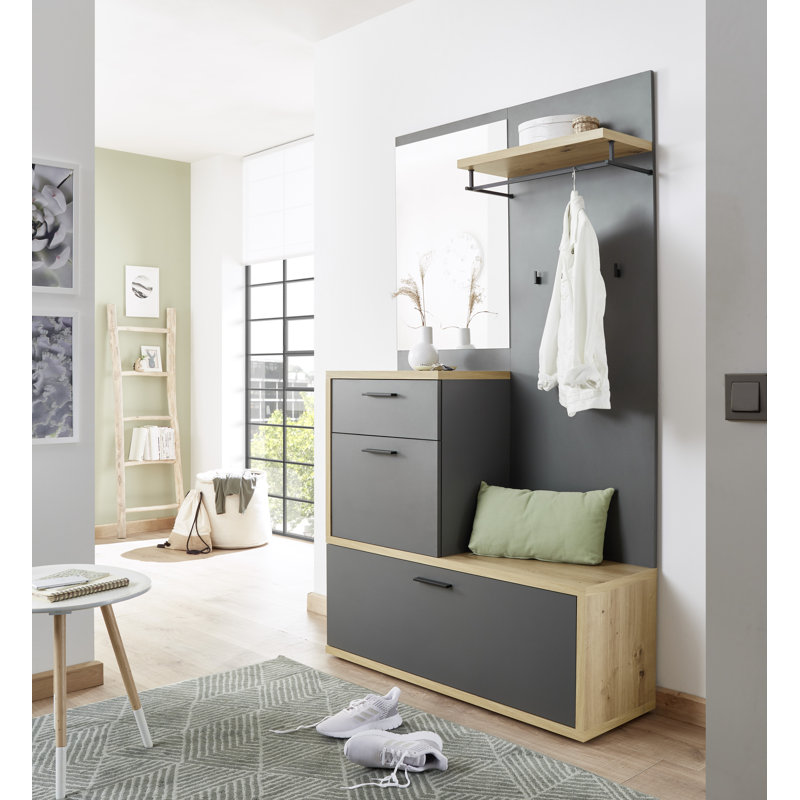 Maali Hall Tree With Shoe Storage