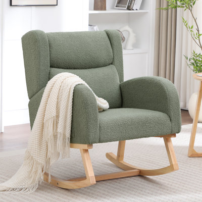 Premium Wooden Rocking Chair | Living Room Accent