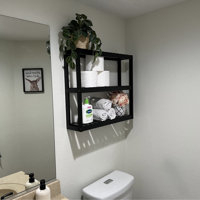 Brunetto Bamboo Bathroom Shelf Rebrilliant Finish: Natural