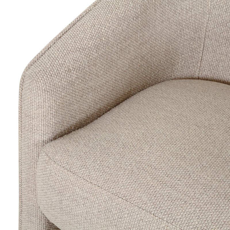 Fae Upholstered Arm Chair, Nova Taupe