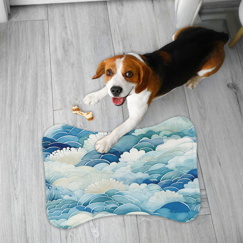 Tapis d'alimentation en os 1 pièce Majestic Waves