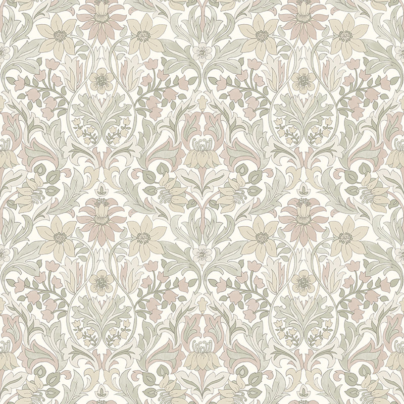 Boråstapeter Blomsterfröjd Wallpaper, Soft Multi
