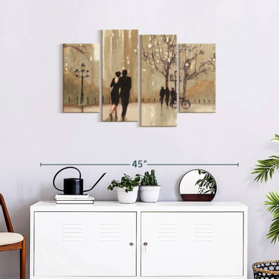 «An Evening Out Neutral I», reproduction d'art sur toile