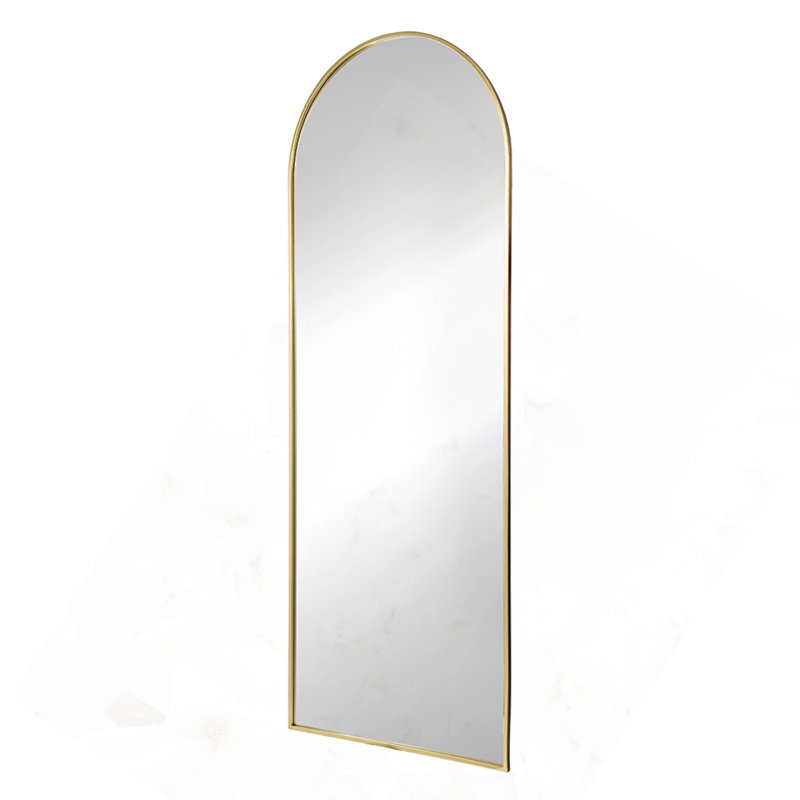 Celine Gold Arch Body Mirror, Gold, 74" x 28"