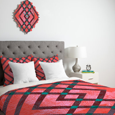 Randi Antonsen Geometric Shapes Duvet Cover