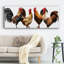 Coq sur toile-1228234586