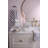 Sterling Check Large Glass Candlestick-123795475